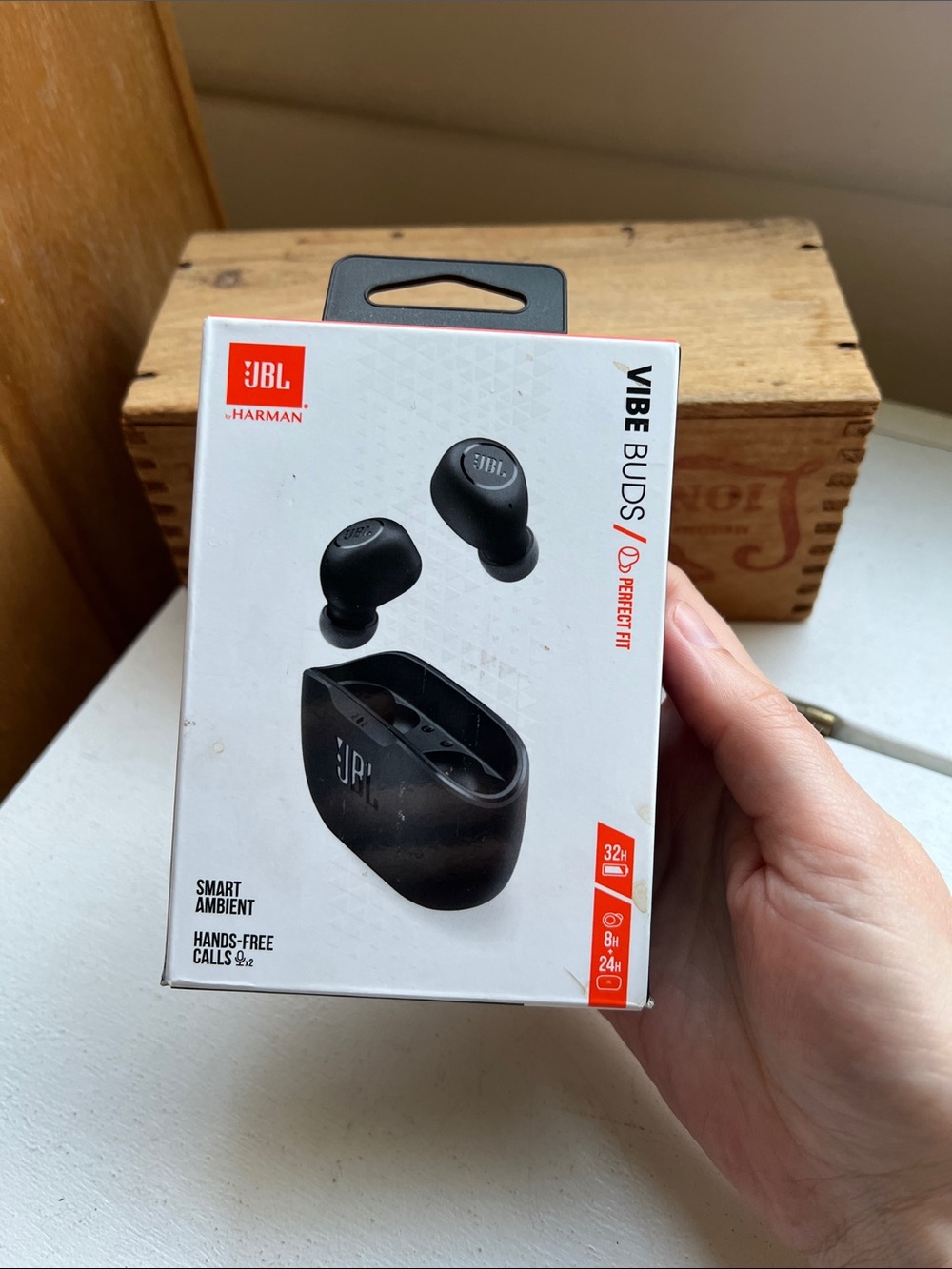 JBL Vibe Buds True Wireless Earbuds - Black Water Resistant